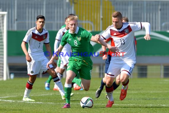 U19 EM-Qualifikation - 14/15 - Deutschland vs. Irland (© Kraichgausport / Loerz)